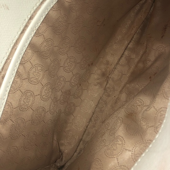 White Michael Kors purse - Picture 5 of 5